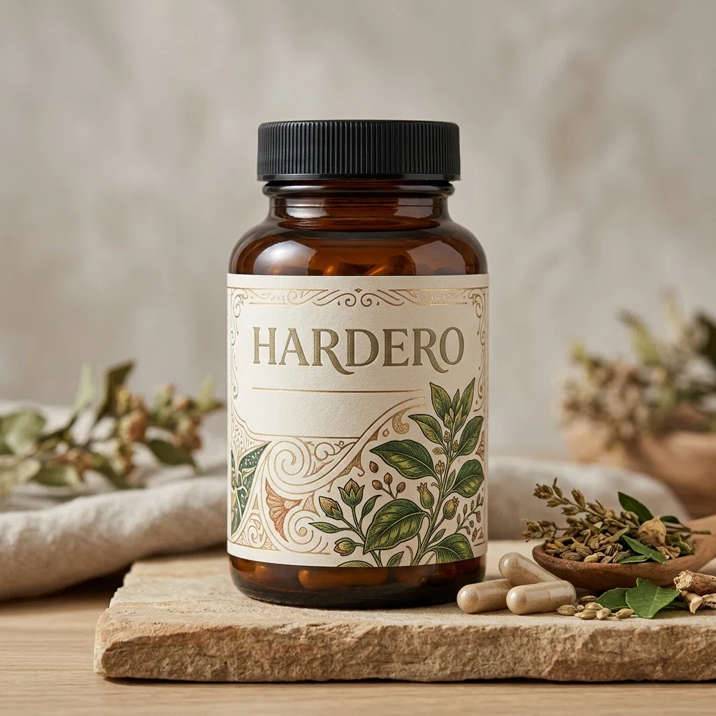 Hardero - men's pelvic health supplements New Zealand, 60 capsules